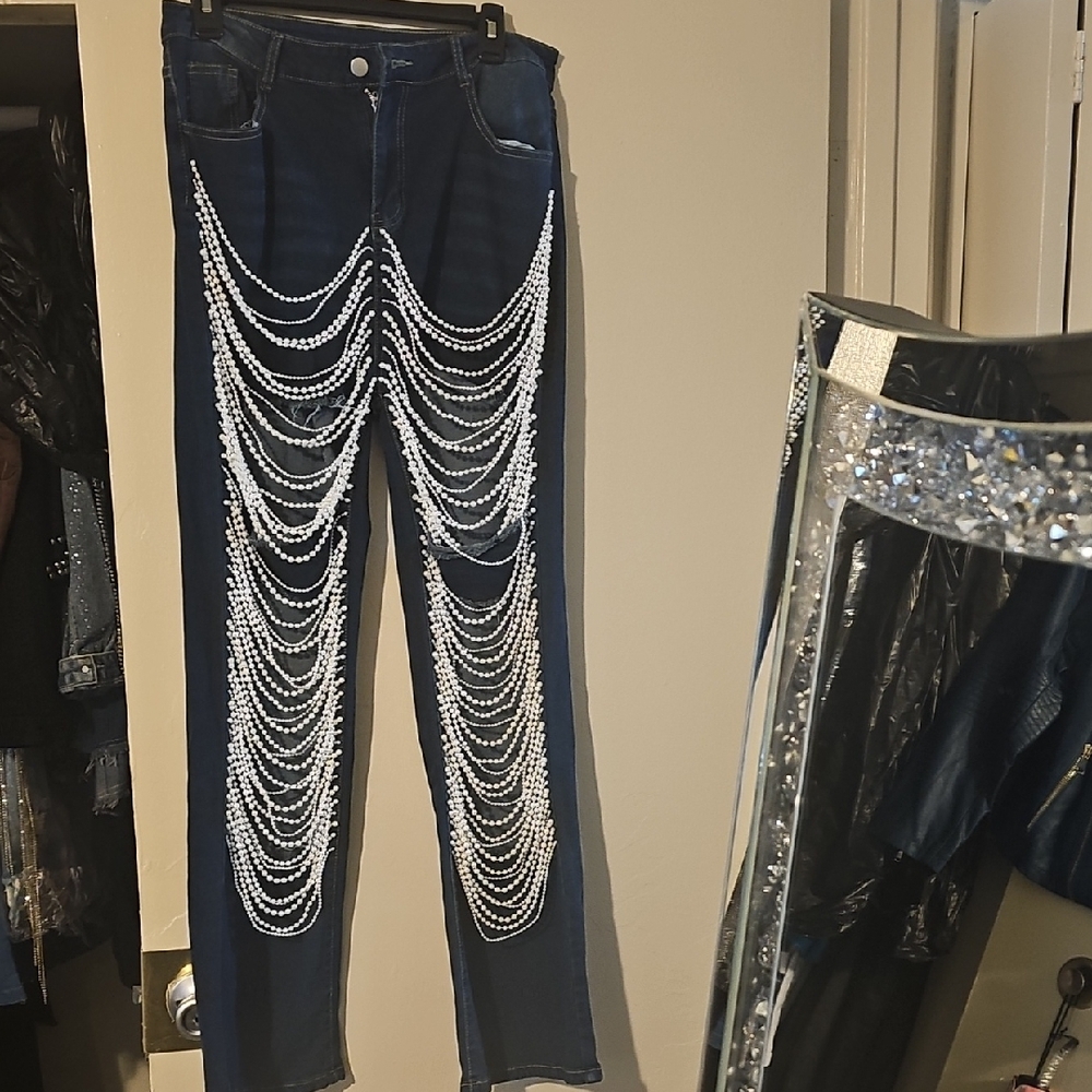 Sleek Black Skinny Jeans with Stretch Fit